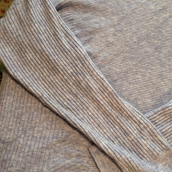 Women's light periwinkle Hooded Sweater - Picture 3 of 4